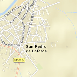 San Pedro de Latarce Street Map