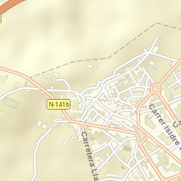 Calaf Street Map