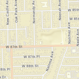 8456 Neenah Avenue, Oak Lawn, IL Street Map