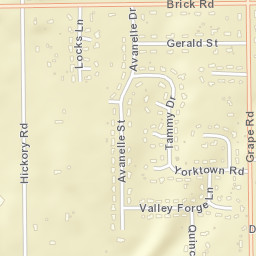 52322-52372 Grape Road, Granger, IN Street Map