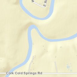 Cold Springs Ohio Street Map