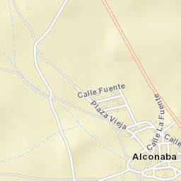 Alconaba Street Map