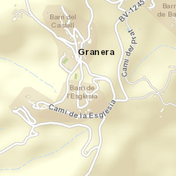Granera Street Map