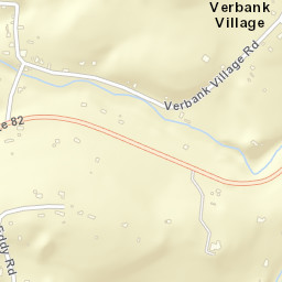 Verbank Village New York Street Map