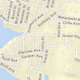 Ocean Grove Street Map