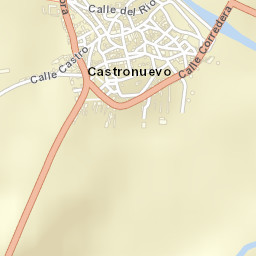 Castronuevo Street Map