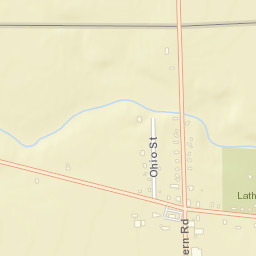 Berkey Ohio Street Map