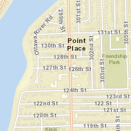 Point Place Ohio Street Map