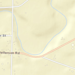 Eagleville Ohio Street Map
