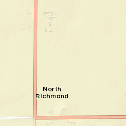 North Richmond Ohio Street Map