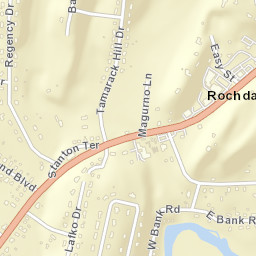 Rochdale New York Street Map
