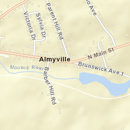 Almyville Connecticut Street Map
