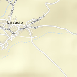 Losacio Street Map