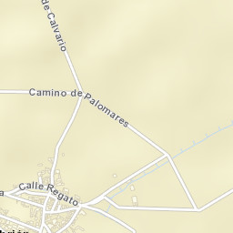 San Cebrián de Castro Street Map
