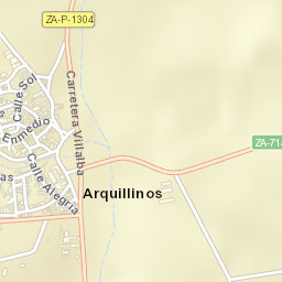 Arquillinos Street Map