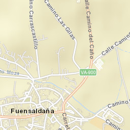 Fuensaldaña Street Map