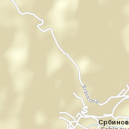 Srbinovo Street Map