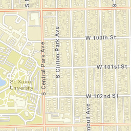 3717 West 103rd Street, Chicago, IL Street Map