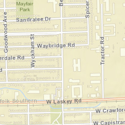 Mayfair Park Ohio Street Map
