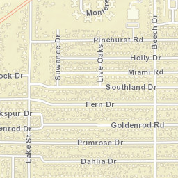 Salida Beach Ohio Street Map