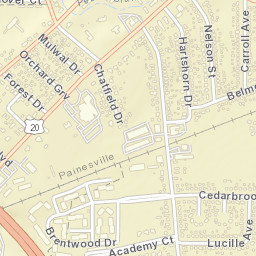 West Walnut Estates Ohio Street Map