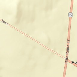 Fosterdale New York Street Map