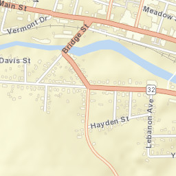 Johnson Park Connecticut Street Map