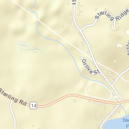 Sterling Connecticut Street Map