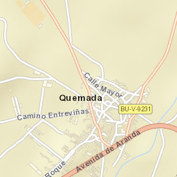 Quemada Street Map