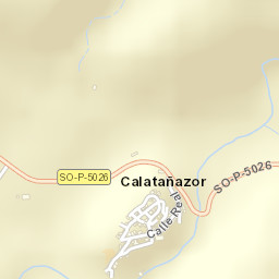 Calatañazor Street Map