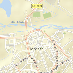 Tordera Street Map