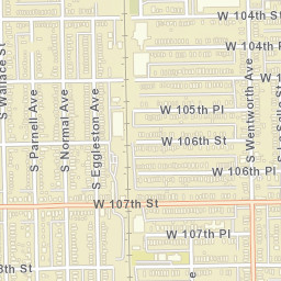 321 W 107th Pl Chicago IL 60628 Street Map