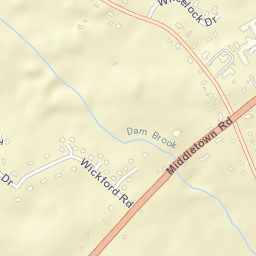 Columbia Connecticut Street Map