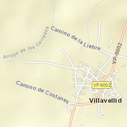 Villavellid Street Map