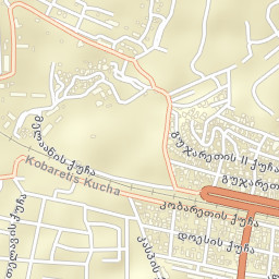 Tbilisi Street Map
