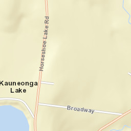 Kauneonga Lake New York Street Map