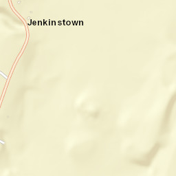 Jenkinstown New York Street Map