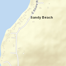 Sandy Beach Connecticut Street Map