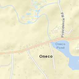 Oneco Connecticut Street Map