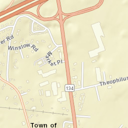 South Dennis Street Map