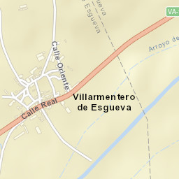 Villarmentero de Esgueva Street Map