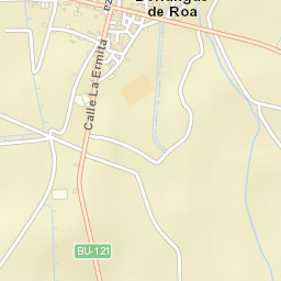 Berlangas de Roa Street Map