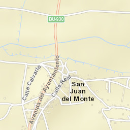 San Juan del Monte Street Map