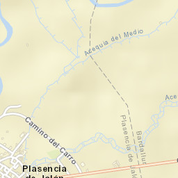 Plasencia de Jalón Street Map