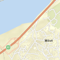 Milot Street Map