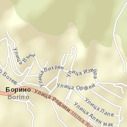 Borino Street Map