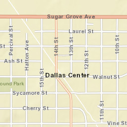 439-499 14th Street Dallas Center IA Street Map