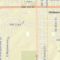 206 East 1st Street, Grimes, IA 50111, USA Street Map