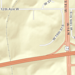 1753-1785 South 15th Avenue West Street Map