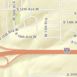 1313-1317 W 13th St S Newton IA Street Map